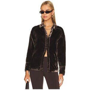 We the Free Marianne Velvet Top
